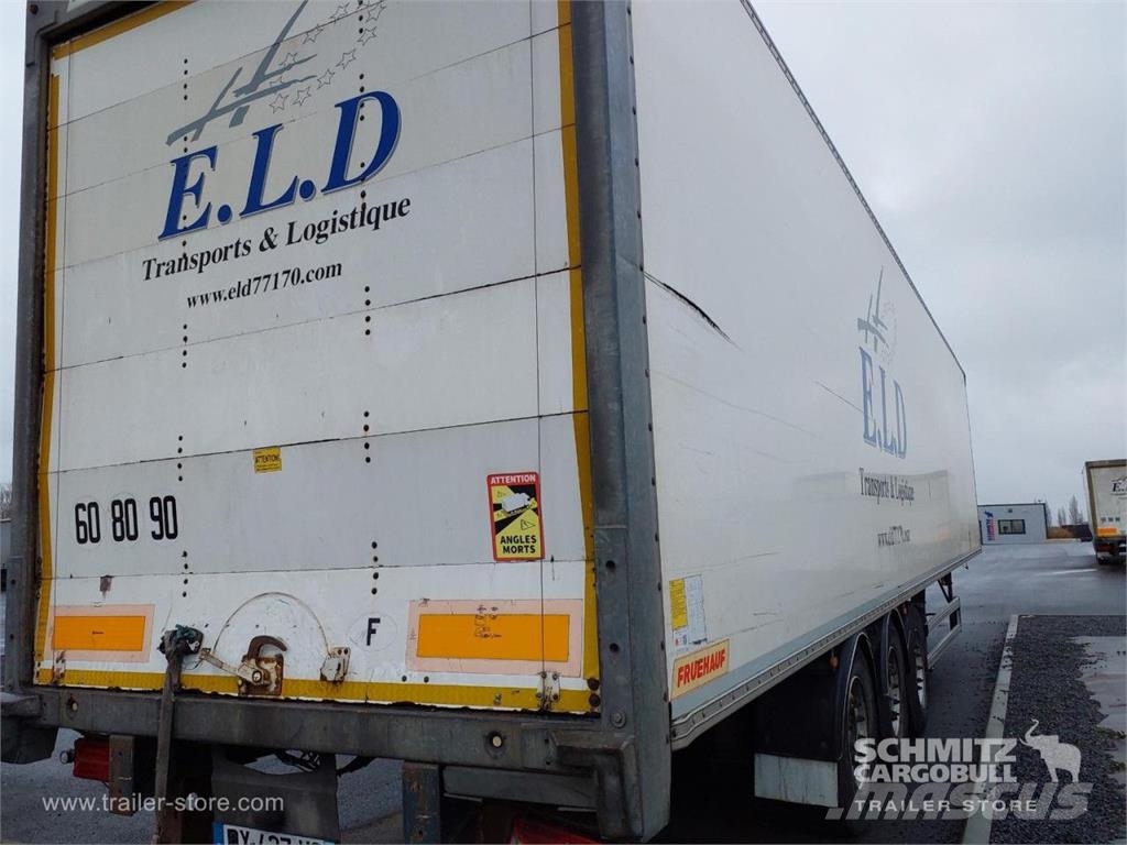 Fruehauf Semitrailer Dryfreight Standard Porte relevante Noslēgtās piekabes