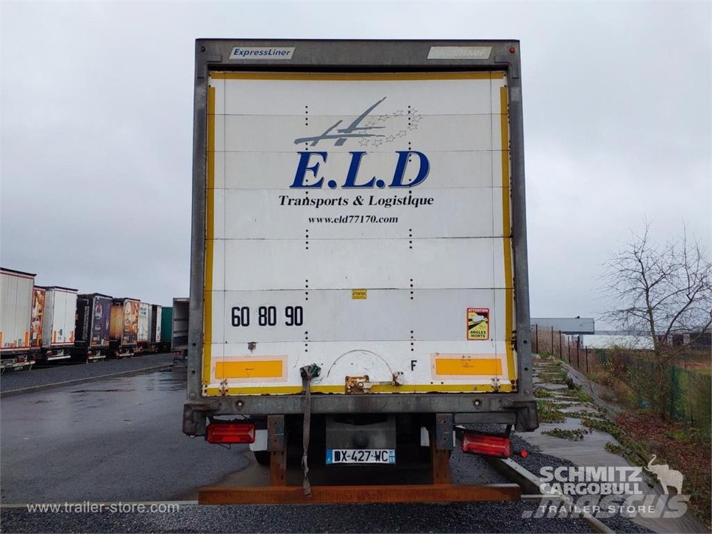 Fruehauf Semitrailer Dryfreight Standard Porte relevante Noslēgtās piekabes