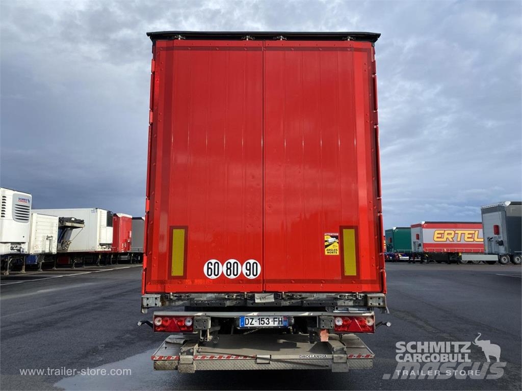 Schmitz Cargobull Semitrailer Curtainsider Standard Hayon 커튼사이더 세미 트레일러
