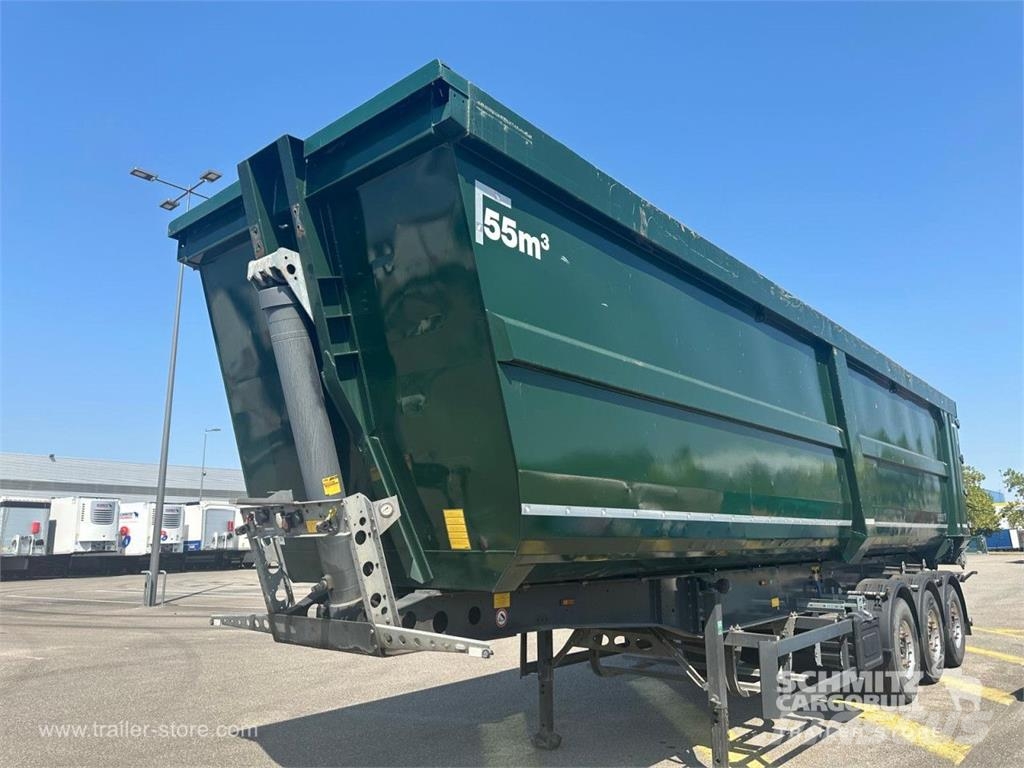 Schmitz Cargobull Semitrailer Tipper Steel-square sided body 55mÂ³ نصف مقطورات قلابة