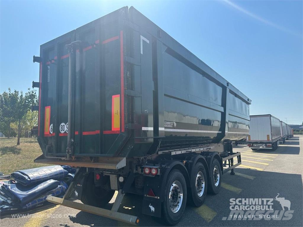 Schmitz Cargobull Semitrailer Tipper Steel-square sided body 55mÂ³ نصف مقطورات قلابة