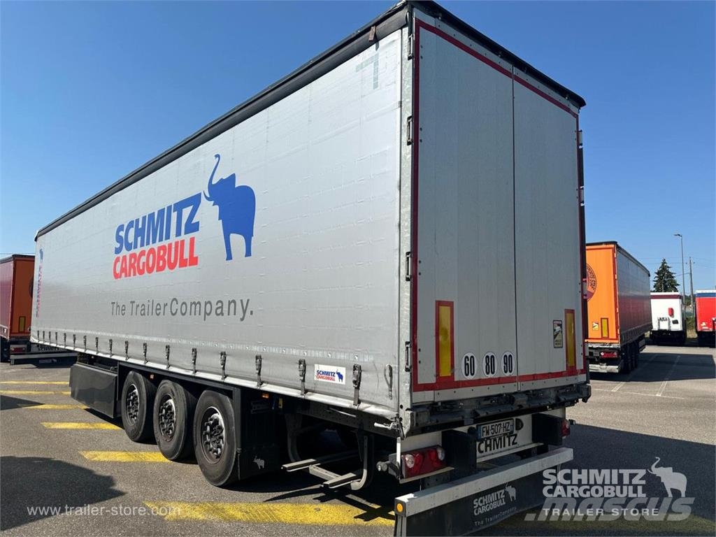 Schmitz Cargobull Semitrailer Curtainsider Standard Semi Reboques Cortinas Laterais