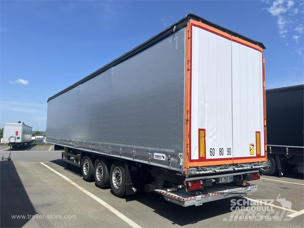 Schmitz Cargobull Semitrailer Curtainsider Standard Hayon Tentinės puspriekabės