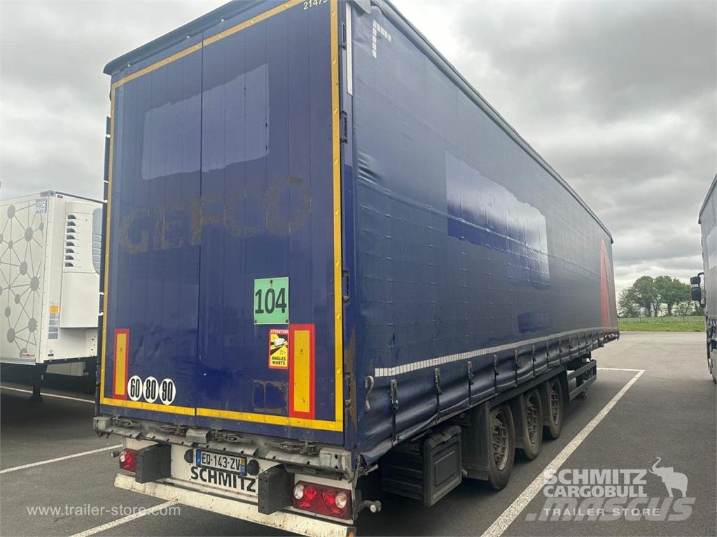 Schmitz Cargobull Semitrailer Curtainsider Mega Semi Reboques Cortinas Laterais