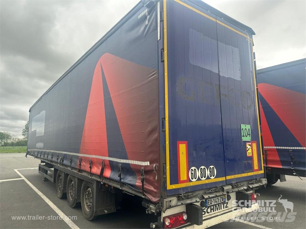 Schmitz Cargobull Semitrailer Curtainsider Mega Semi Reboques Cortinas Laterais