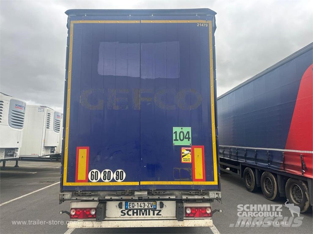 Schmitz Cargobull Semitrailer Curtainsider Mega Semi Reboques Cortinas Laterais