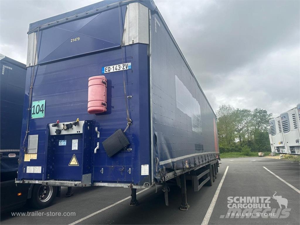 Schmitz Cargobull Semitrailer Curtainsider Mega Semi Reboques Cortinas Laterais