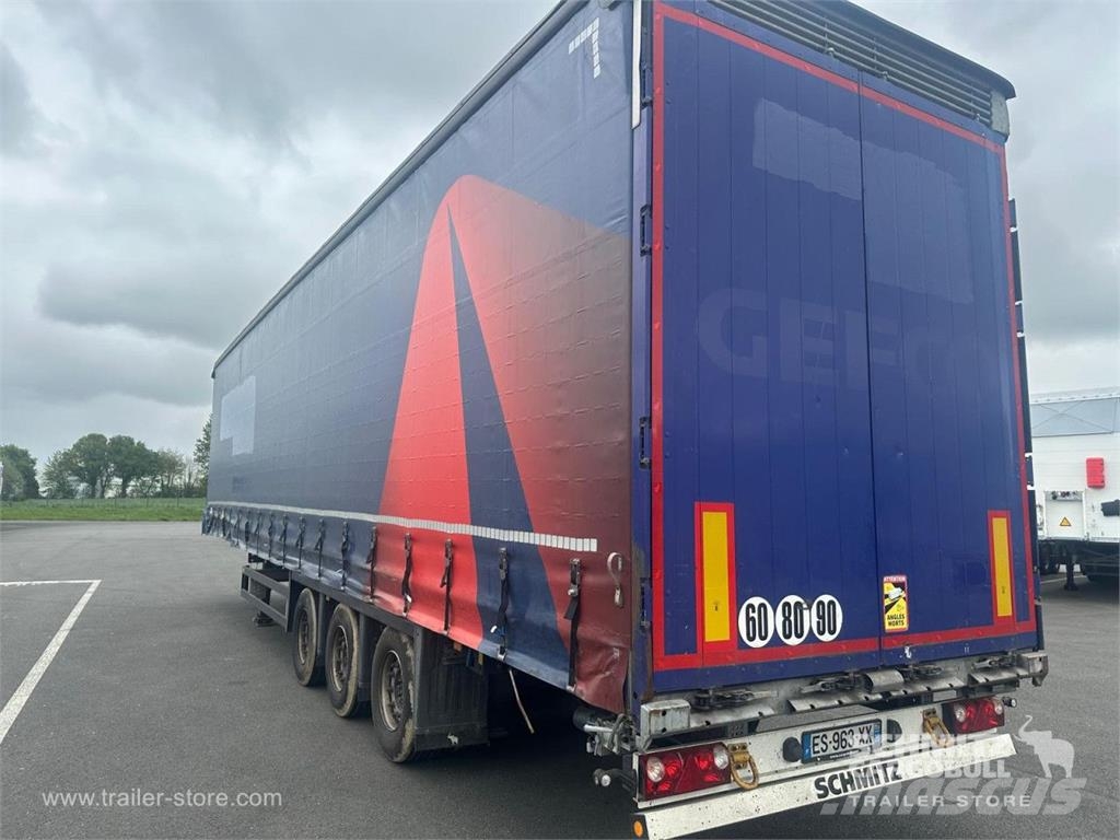 Schmitz Cargobull Semitrailer Curtainsider Mega نصف مقطورات بباب جانبي