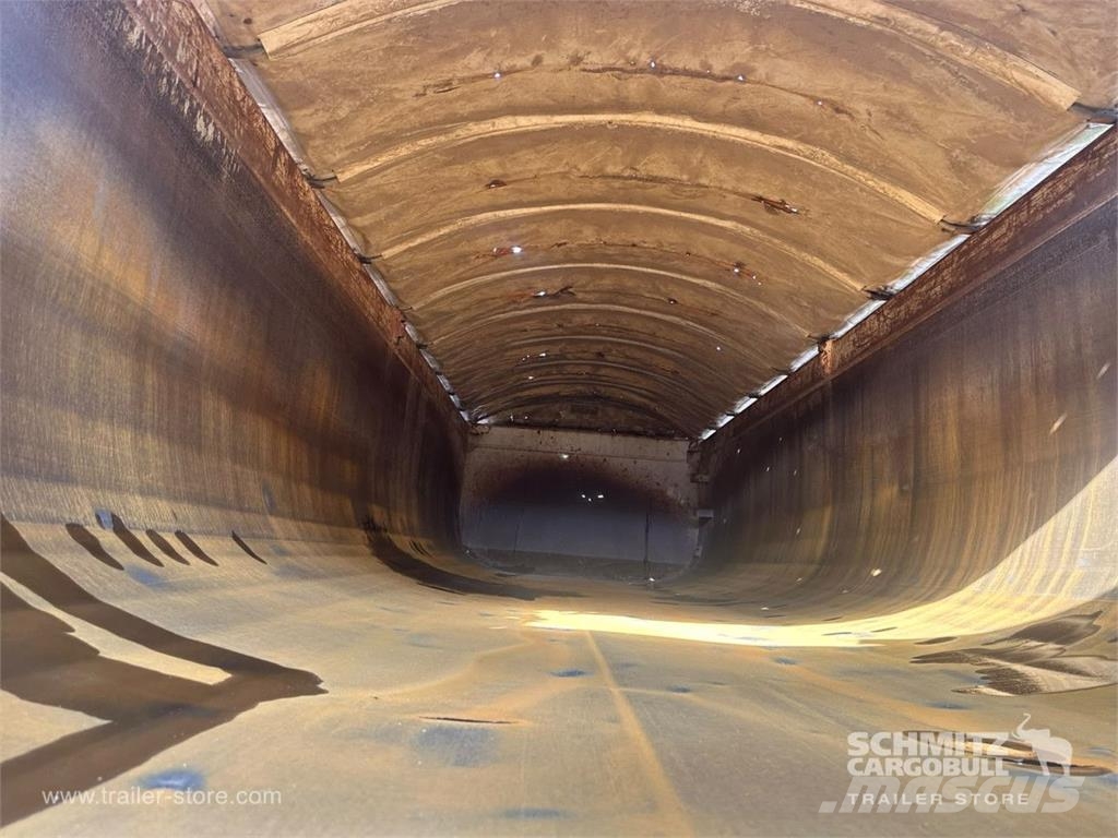 Schmitz Cargobull Semitrailer Tipper Steel half pipe body Kippers