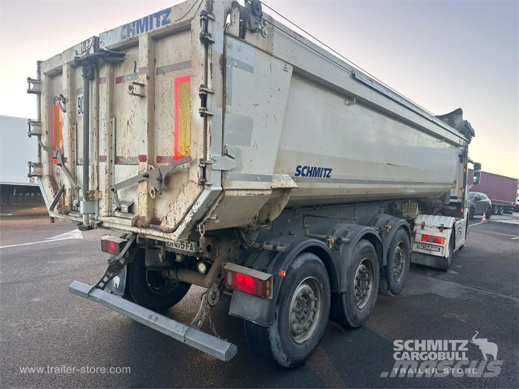 Schmitz Cargobull Semitrailer Tipper Steel half pipe body Kippers