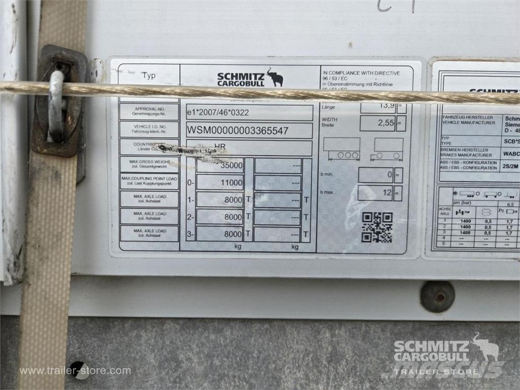 Schmitz Cargobull Curtainsider Standard 侧帘半挂车
