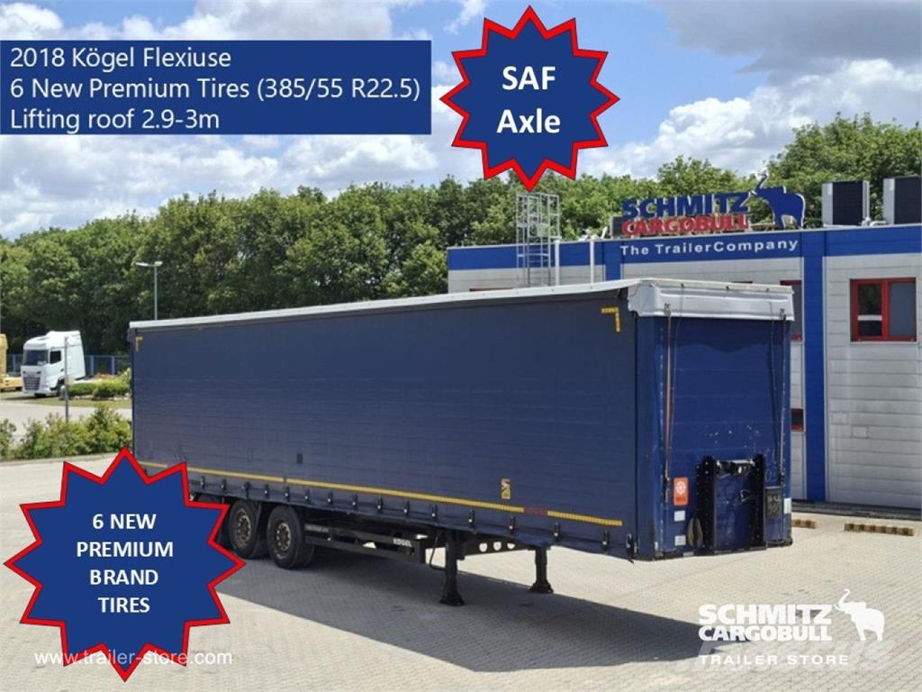 Kögel Curtainsider Mega Plachtové návěsy