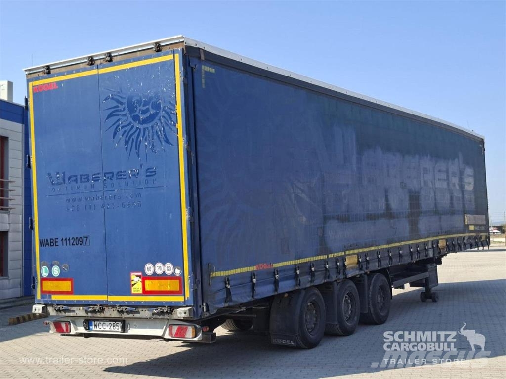 Kögel Curtainsider Mega Tents puspiekabes