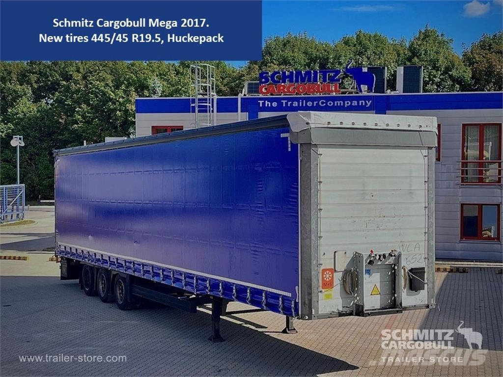 Schmitz Cargobull Curtainsider Mega Semirremolques de caja de lona