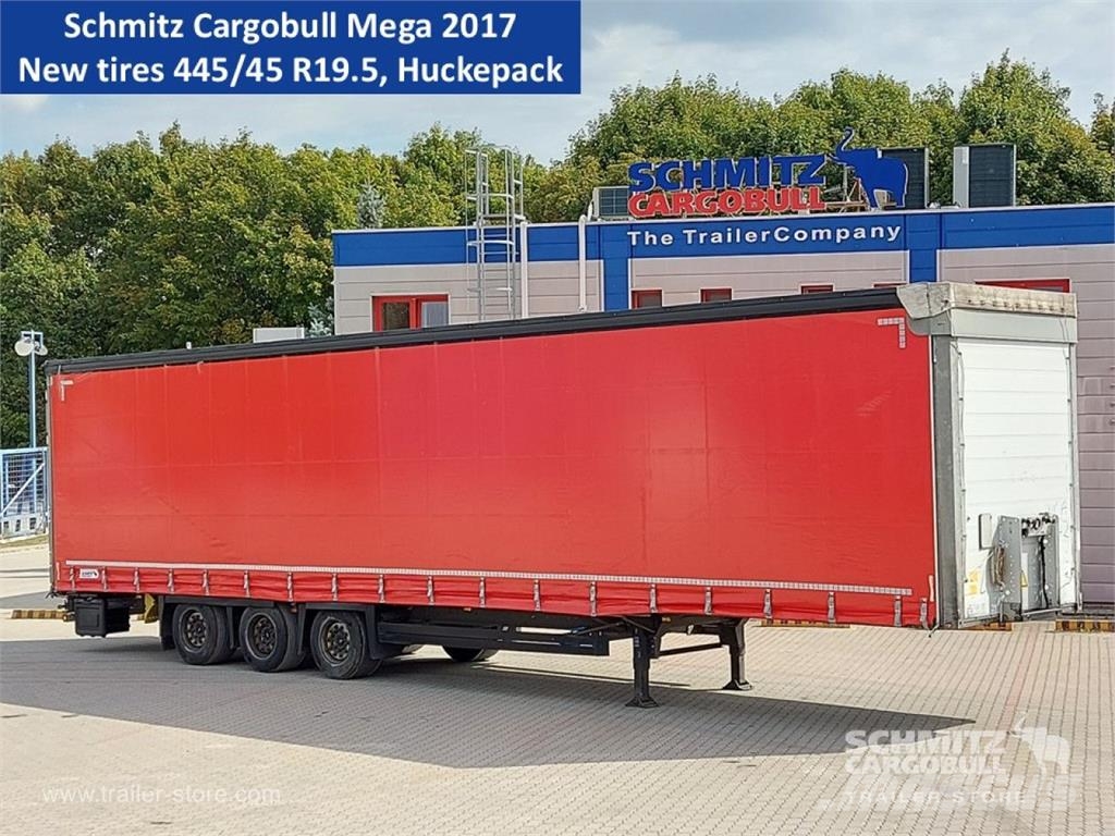 Schmitz Cargobull Curtainsider Mega Semirremolques con caja de lona