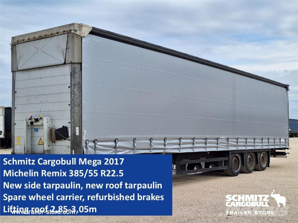 Schmitz Cargobull Curtainsider Mega 篷布半拖車