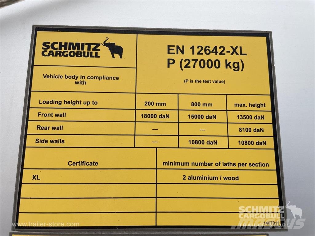Schmitz Cargobull Curtainsider Standard Curtainsiderauflieger