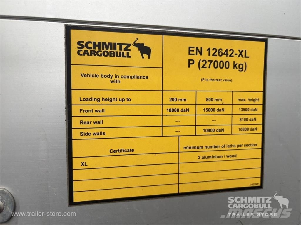 Schmitz Cargobull Curtainsider Standard Semirremolques con caja de lona