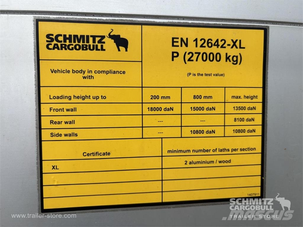 Schmitz Cargobull Curtainsider Standard Curtainsiderauflieger