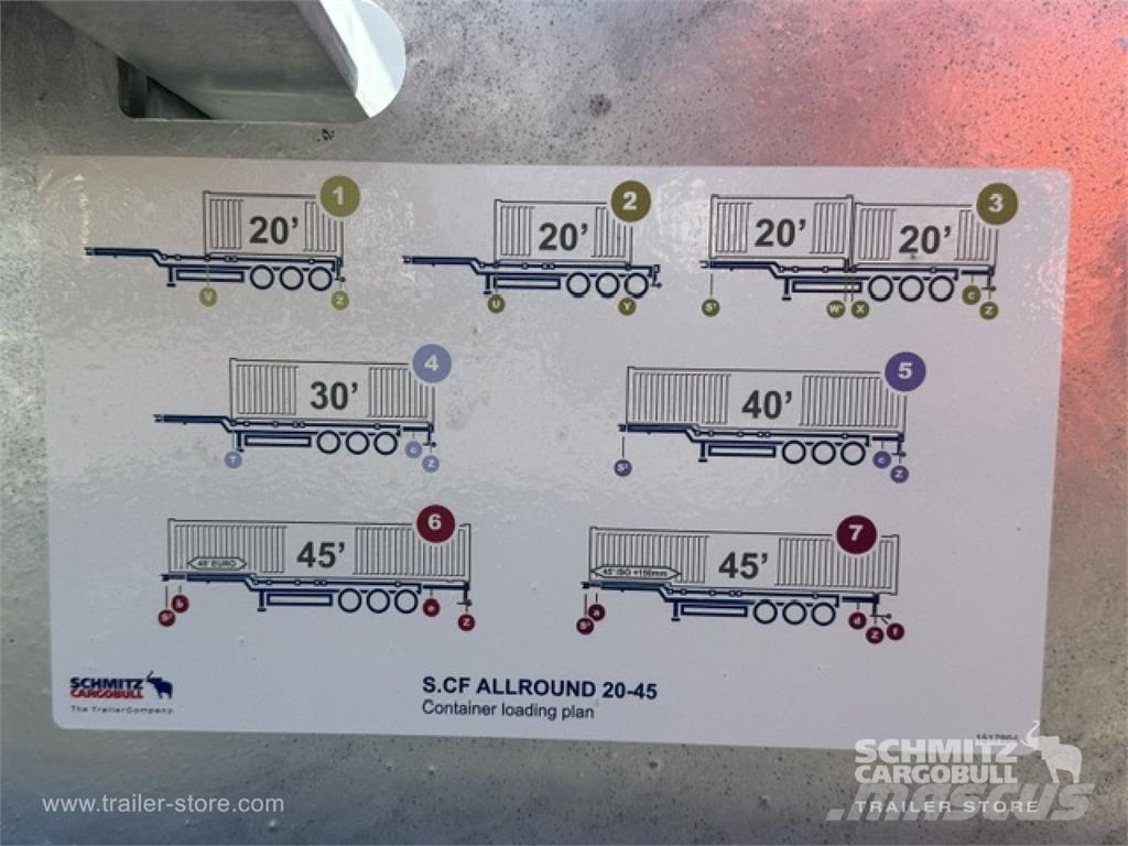 Schmitz Cargobull Containerchassis Standard Altri semirimorchi