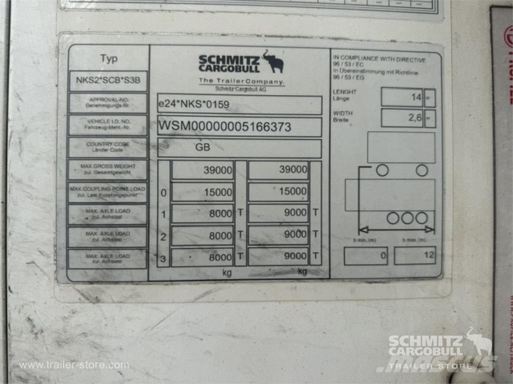Schmitz Cargobull Reefer Multitemp Temperature controlled semi-trailers