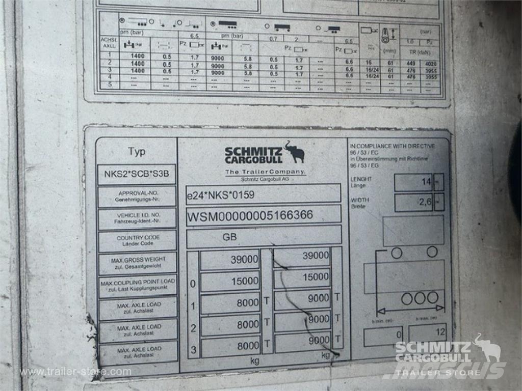 Schmitz Cargobull Reefer Multitemp Temperature controlled semi-trailers