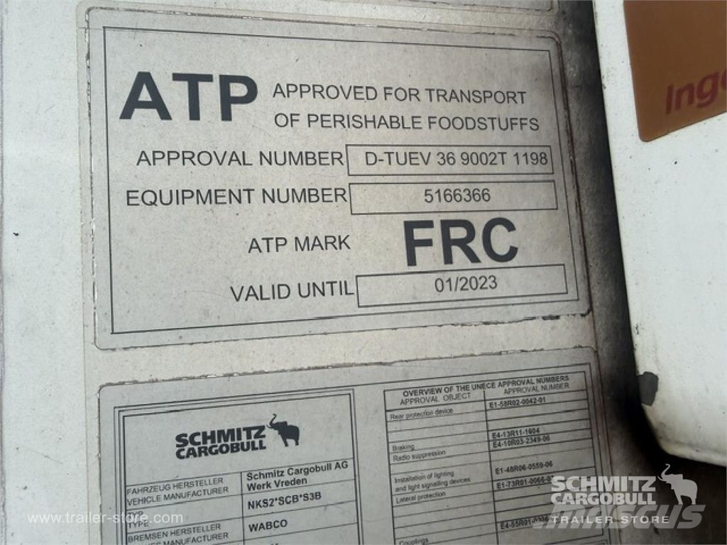 Schmitz Cargobull Reefer Multitemp Temperature controlled semi-trailers