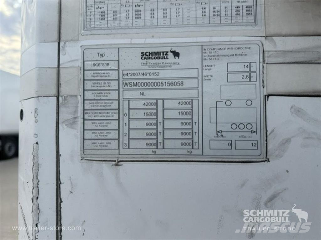 Schmitz Cargobull Reefer Multitemp Koel-vries opleggers