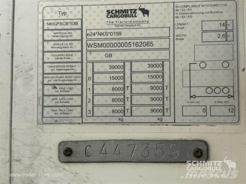 Schmitz Cargobull Reefer Standard Taillift Kühlauflieger