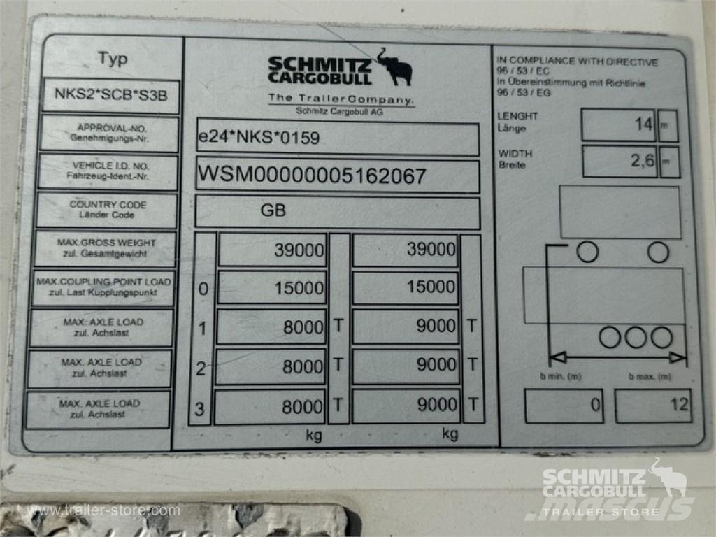 Schmitz Cargobull Reefer Standard Temperature controlled semi-trailers