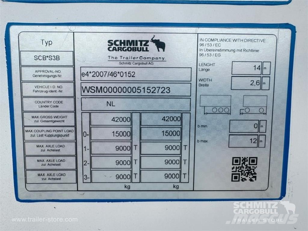 Schmitz Cargobull Reefer Standard Kühlauflieger