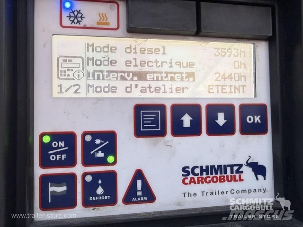 Schmitz Cargobull Reefer Standard Taillift Piekabes ar temperatūras kontroli