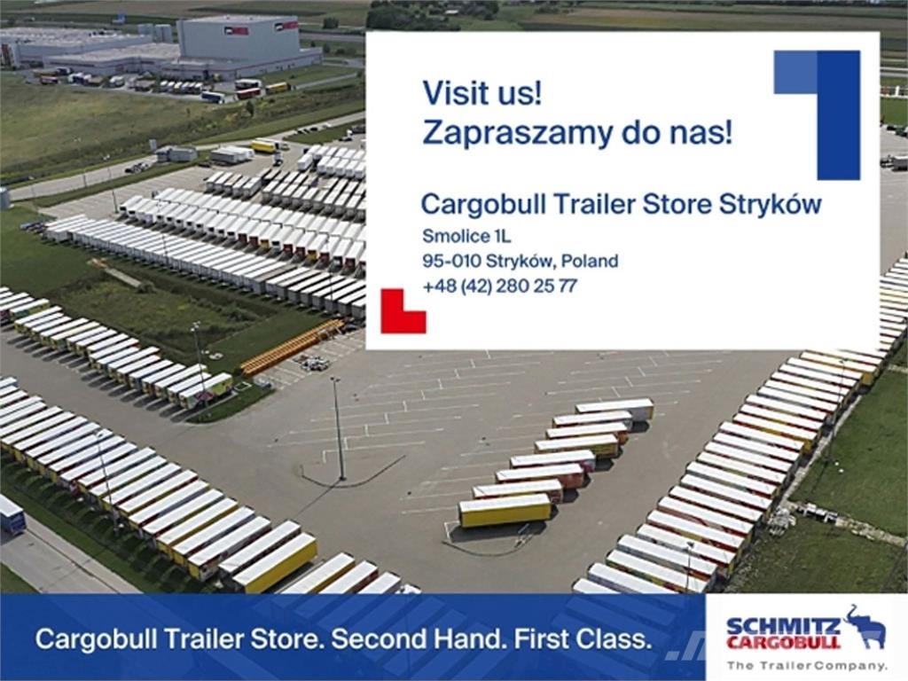 Schmitz Cargobull Curtainsider Mega Semirremolques de caja de lona