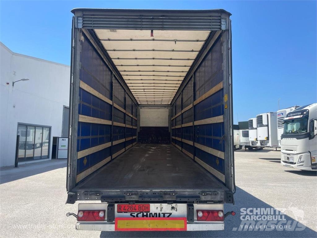 Schmitz Cargobull Curtainsider Mega نصف مقطورات بباب جانبي
