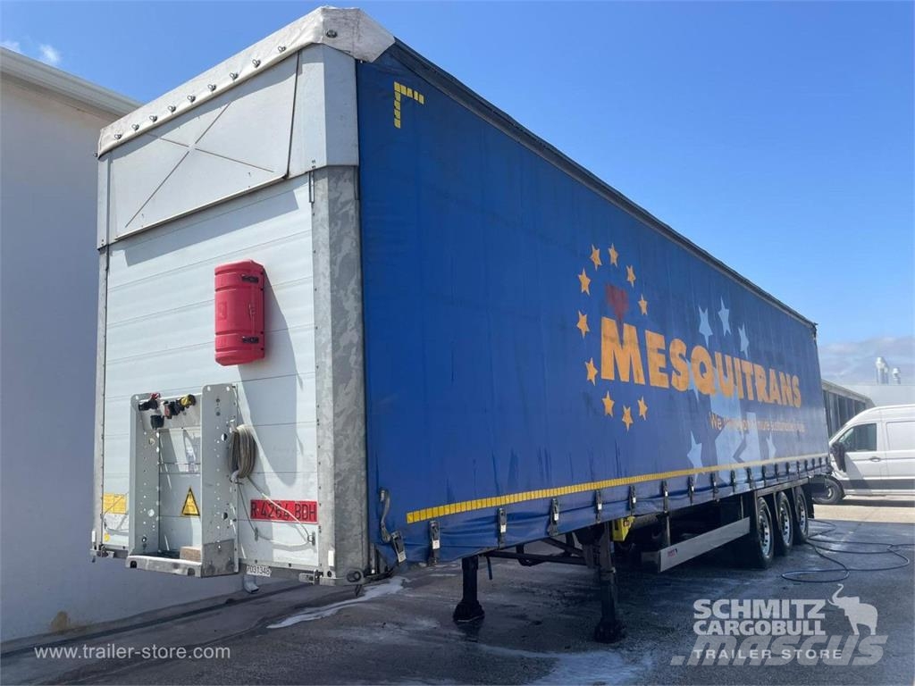 Schmitz Cargobull Curtainsider Mega نصف مقطورات بباب جانبي