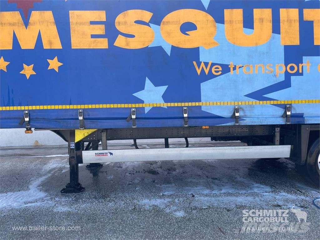 Schmitz Cargobull Curtainsider Mega نصف مقطورات بباب جانبي