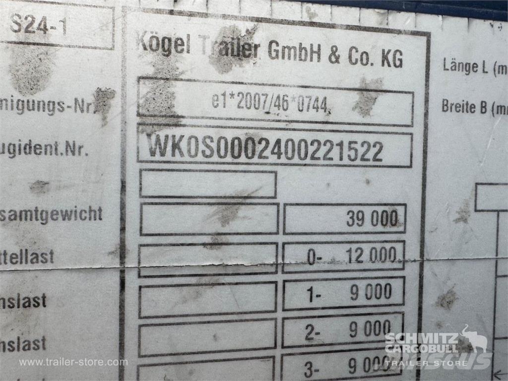 Kögel Curtainsider Mega Semirremolques con caja de lona