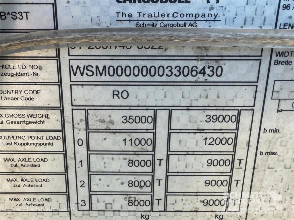 Schmitz Cargobull Curtainsider Mega نصف مقطورات بباب جانبي