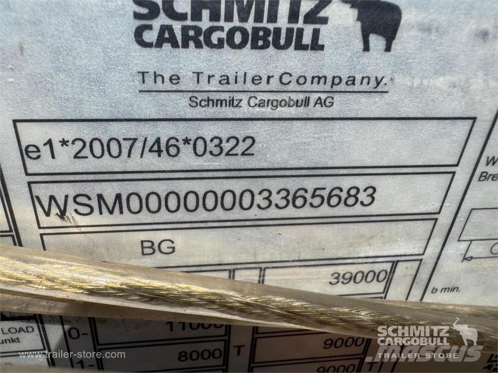 Schmitz Cargobull Curtainsider Standard Semirremolques con caja de lona