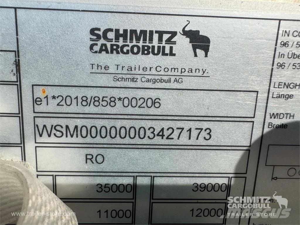 Schmitz Cargobull Curtainsider Mega Poluprikolice sa ceradom