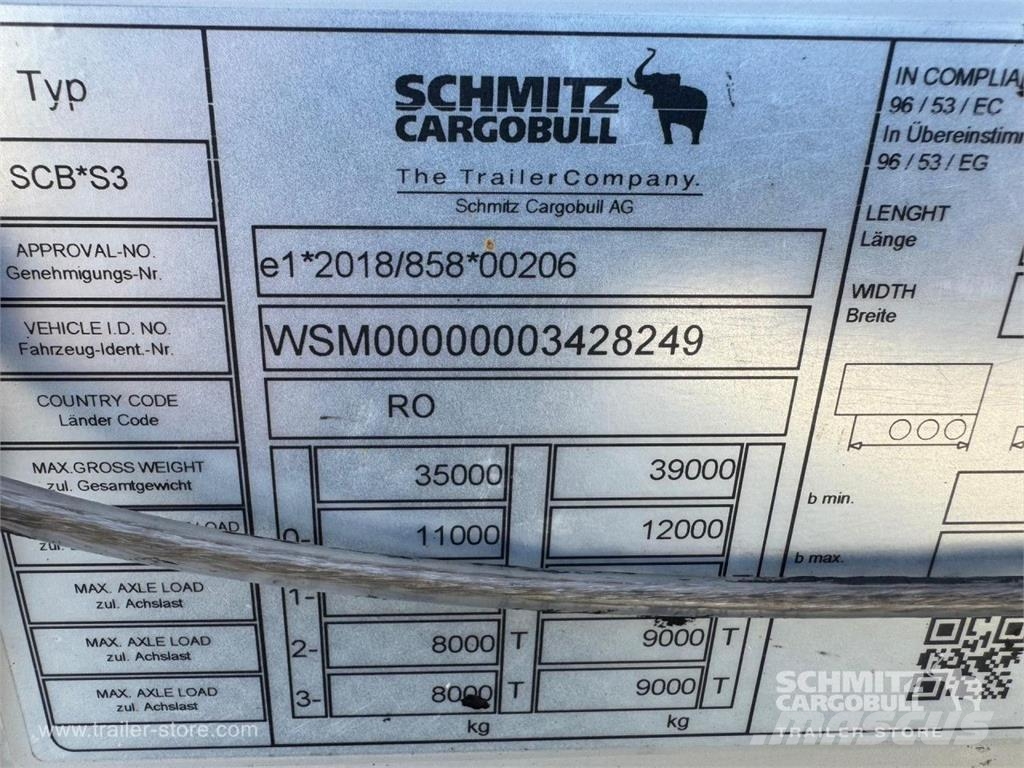 Schmitz Cargobull Curtainsider Mega نصف مقطورات بباب جانبي