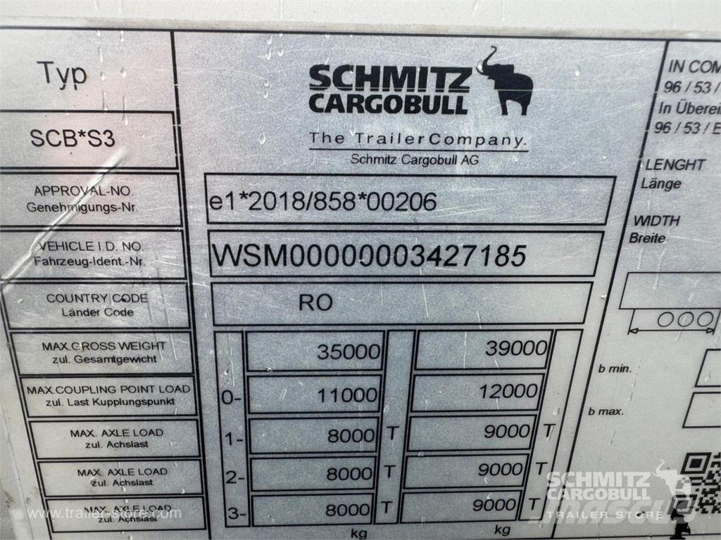 Schmitz Cargobull Curtainsider Mega Poluprikolice sa ciradom