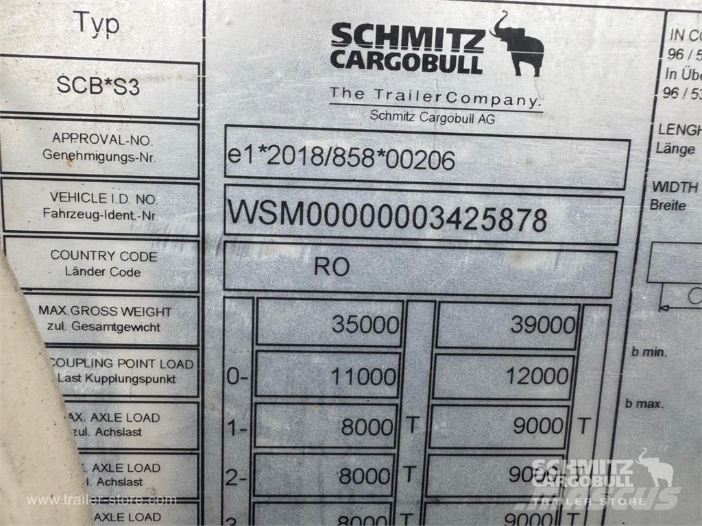 Schmitz Cargobull Curtainsider Mega Poluprikolice sa ciradom
