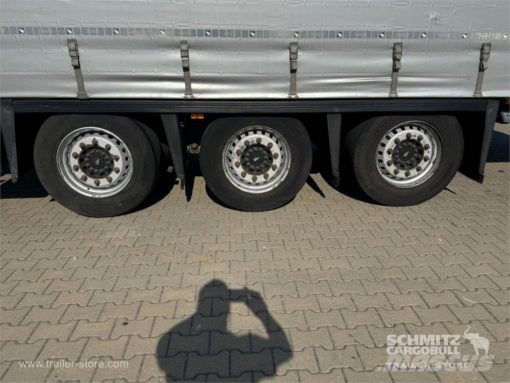 Schmitz Cargobull Curtainsider Mega نصف مقطورات بباب جانبي