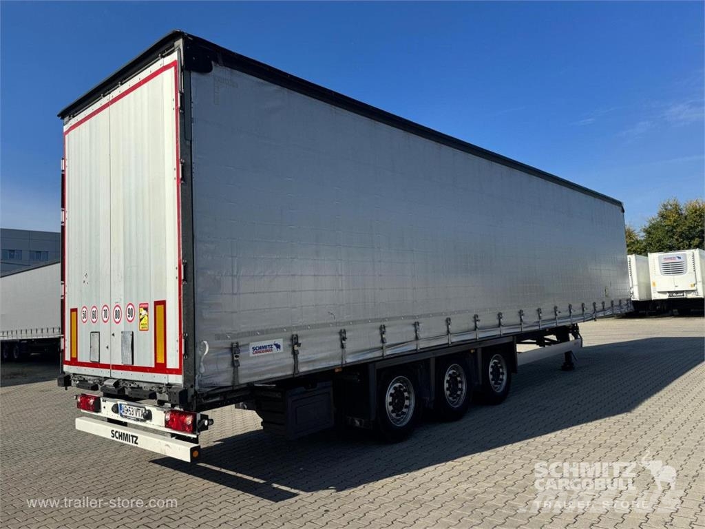 Schmitz Cargobull Curtainsider Mega نصف مقطورات بباب جانبي