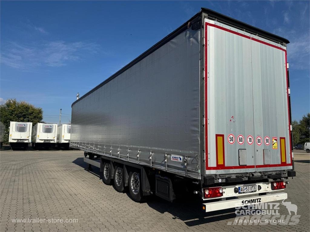 Schmitz Cargobull Curtainsider Mega نصف مقطورات بباب جانبي