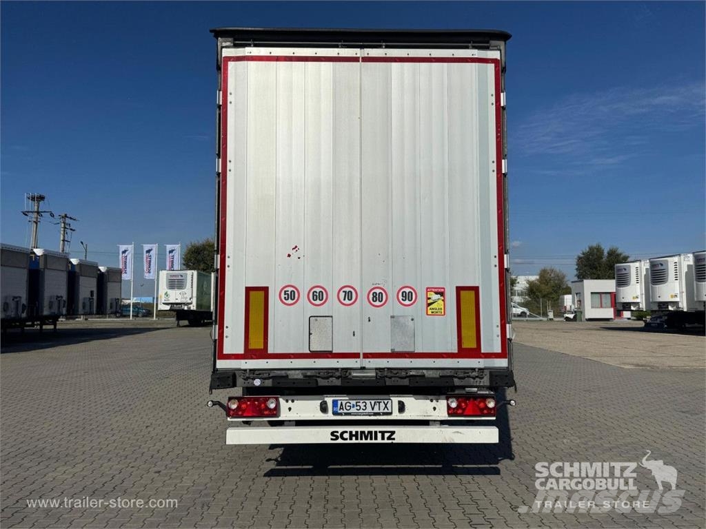 Schmitz Cargobull Curtainsider Mega نصف مقطورات بباب جانبي