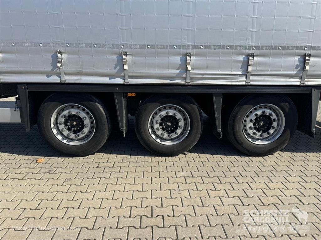 Schmitz Cargobull Curtainsider Mega نصف مقطورات بباب جانبي