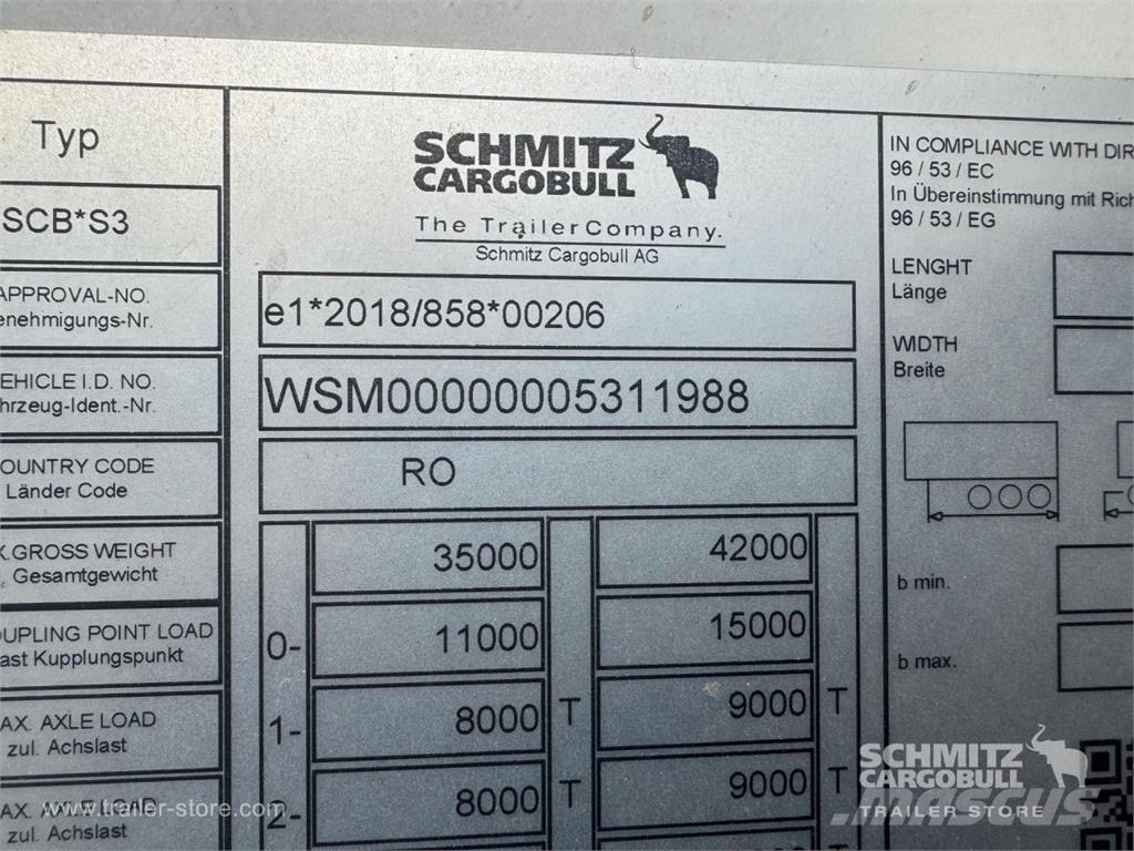 Schmitz Cargobull Reefer Standard Double deck Poluprikolice hladnjače