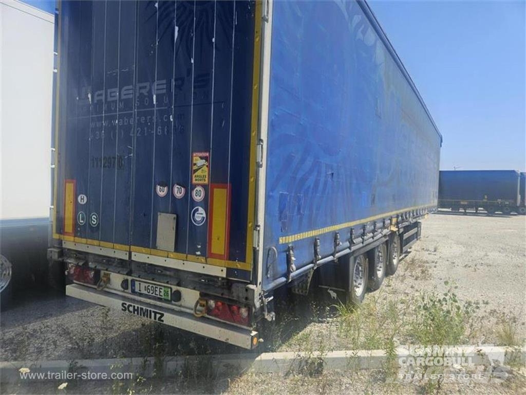 Schmitz Cargobull Curtainsider Mega نصف مقطورات بباب جانبي